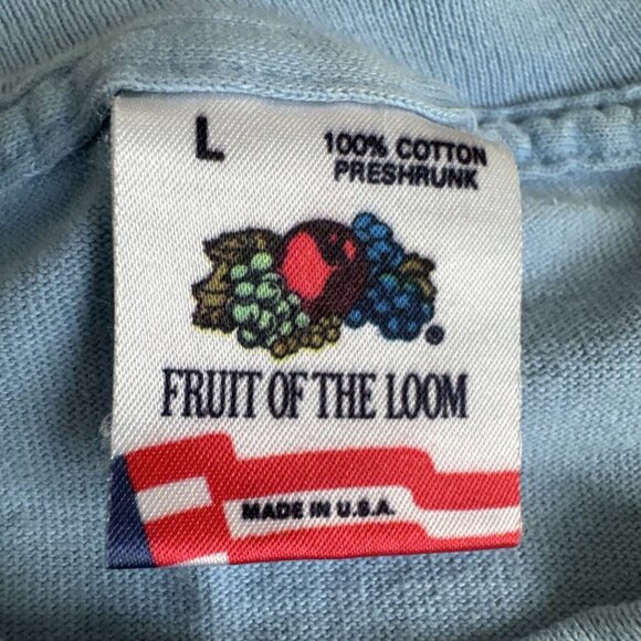 Vintage 80s USS TEXAS CGN 39 UNITED STATES NAVY MILITARY t-shirt L Single Stitch - Picture 3 of 12